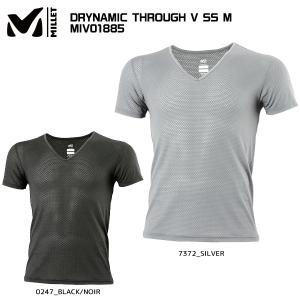 MILLET（ミレー）ドライナミック スルー V ショートスリーブ MIV01885【2023/インナーウェア/数量限定】