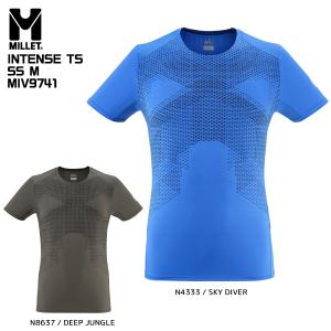 MILLET（ミレー）INTENSE TS SS（インテンス Tシャツ ショートスリーブ）MIV9741【トレイルランニング/高機能Tシャツ】【2024/数量限定】｜linkfast