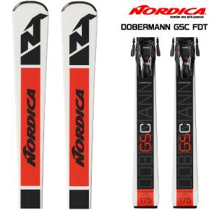 20-21 NORDICA（ノルディカ）【スキー板/限定/金具付き】 DOBERMANN GSC FDT（ドーベルマン GSC FDT金具付）【デモ/取付料無料】｜linkfast