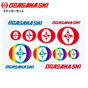 OGASAKA（オガサカ） 2025-26 Sticker CS700RD（ステッカーCS700レッド
