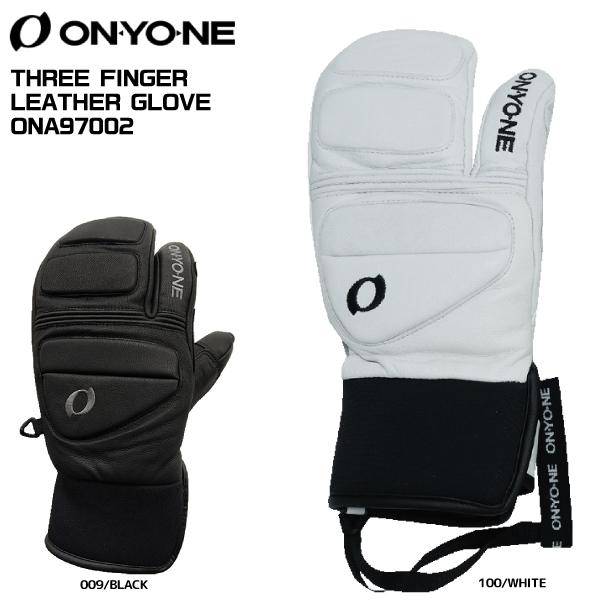2025-26 ONYONE（オンヨネ）THREE FINGER LEATHER GLOVE（3フィ...