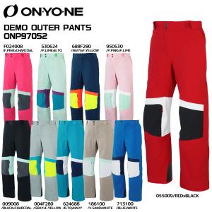 送料無料【ONYONE】ブルー×ベージュ スキーパンツ M DEMO デモ 送料無料【ONYONE】ブルー×ベージュ スキーパンツ M DEMO デモ
