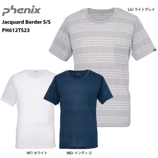 PHENIX（フェニックス）【最終処分品/半袖Tシャツ】 Jacquard Border S/S （...