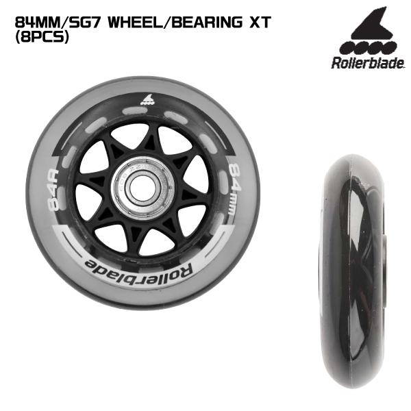ROLLERBLADE（ローラーブレード）84MM/SG7 WHEEL/BEARING XT（8PC...
