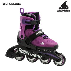 ROLLERBLADE/ローラーブレード【インラインスケート】 MICROBLADE PP/BK（マイクロブレード パープル/ブラック）【ジュニア/数量限定】｜linkfast