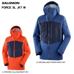 2022-23 SALOMON（サロモン）FORCE 3L JKT（フォース3レイヤージャケット メンズ）【スキージャケット】【在庫処分セール】｜linkfast