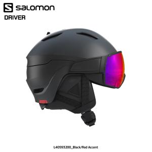 20-21 SALOMON（サロモン）【スキーヘルメット/数量限定】 DRIVER（ドライバー）L40593200【スノーヘルメット】｜linkfast