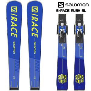 21-22 SALOMON（サロモン）【スキー板/限定/在庫僅か】 S/RACE RUSH SL + X12TL GW（エスレース ラッシュSL）【専用金具セット/金具取付無料】｜linkfast