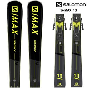 21-22 SALOMON（サロモン）【スキー板/専用金具セット】 S/MAX 10 + M12 GW（エスマックス10＋金具）【金具取付無料】｜linkfast