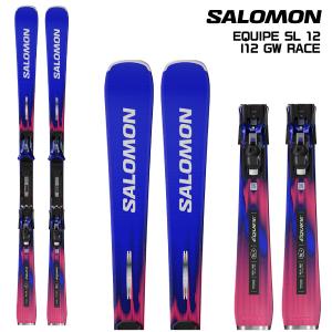 2026-27 SALOMON（サロモン）EQUIPE SL 12 + I12GW RACE（エキップ SL12 + 専用金具セット）/ L45412600【スキー板/金具取付無料】【早期ご予約】