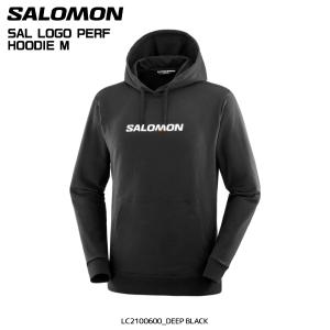 SALOMON（サロモン）SAL LOGO PERF HOODIE M（サロモン ロゴ フーディ メンズ）【マウンテンパーカー】【2023秋冬/数量限定】｜linkfast