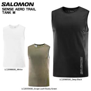 SALOMON（サロモン）SENSE AERO TRAIL TANK M（センスエアロ トレイルタンク メンズ）【ランニングTシャツ】【2023/吸汗速乾タンク】｜linkfast