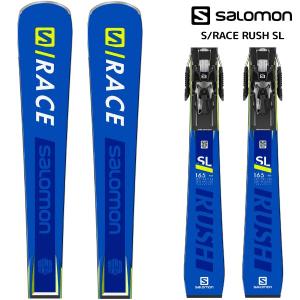 19-20 SALOMON（サロモン）【スキー板/金具付/在庫処分】 S/RACE RUSH SL + X12TL GW（エスレースラッシュSL 金具付）【金具取付料無料】