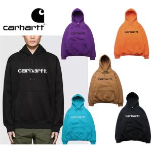 二枚目+2680円購入可能 CARHARTTカーハート スウェットパーカー メンズ レディース　 パーカー carhartt ロゴ パーカー 5colors 裏起毛
