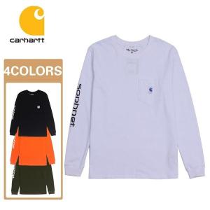 Carhartt カーハート メンズ 長袖Tシャツ ポケット トップスCarhartt WIP Long Sleeve Pocket Tee Black 送料無料