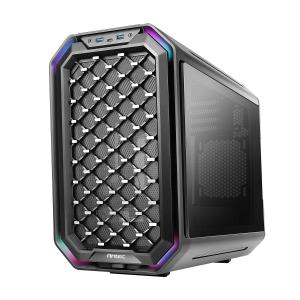 Antec 2種類のフロントパネルを選べる 倒立式MicroATXキューブケース Dark Cube ブラック