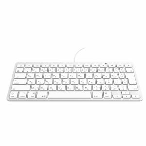 リンクスインターナショナル Apple正規MFi認証取得 JIS配列 日本語かな印字キーボード Lightning KANA-JIS Keyboard (KB-LT-KANA-JIS)｜linksdirect