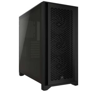 CORSAIR ミドルタワーPCケース 4000D ブラック(メッシュフロントパネル)
