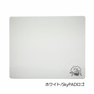 SkyPAD シリーズ最高の滑らかさを誇るフルガラスマウスパッド SkyPAD 3.0XL White Cloud XLサイズ ホワイト(SkyPADロゴ)｜linksdirect