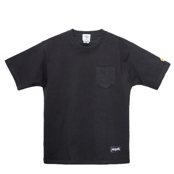 Lynx10周年アニバーサリーTシャツ　10.2オンススーパーヘビーポケット付きTシャツ　ブラック