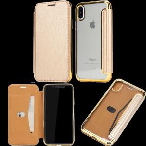 iPhoneケース 手帳型 クリア iPhon...の詳細画像5