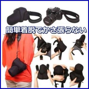 カメラケース 一眼レフ カメラ カバー ジャケ...の詳細画像3