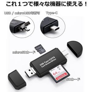 SDカードリーダー TypeC USB マイク...の詳細画像1