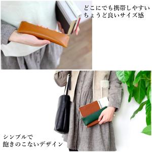 筆箱 ペンケース 革 おしゃれ シンプル スリ...の詳細画像2