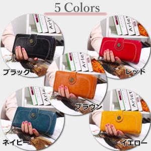 レディース 長財布 財布 革 大容量 カード入...の詳細画像3