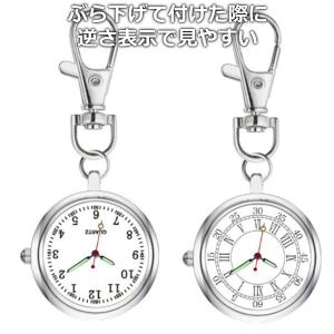 ナースウォッチ 懐中時計 キーホルダー 時計 ...の詳細画像1