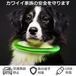 犬 首輪 光る おしゃれ 猫 LED ライト ...の詳細画像1