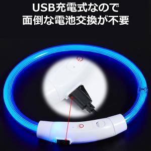 犬 首輪 光る おしゃれ 猫 LED ライト ...の詳細画像3