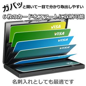 カードケース メンズ 名刺入れ 薄型 薄い 軽...の詳細画像1