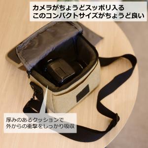 カメラバッグ ショルダー 一眼レフ 女子 ミラ...の詳細画像2
