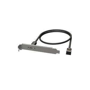 USB Cタイプ リアスロット アダプター 直角コネクタ 40cm