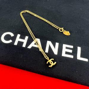 極 美品 CHANEL シャネル ヴィンテージ ココマーク チェーン ネックレス GP アクセサリー ジュエリー ゴールド 243-4