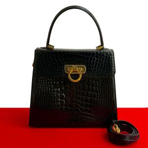GUCCI（グッチ） 美品 ソーホー 431571 ハンドバッグ レザー ブラック