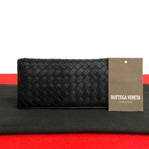 ほぼ未使用 BOTTEGA VENETA ボッテガヴェネタ イントレチャート レザー  