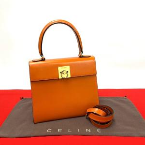 CELINE ほぼ未使用 希少品 セリーヌ ヴィンテージ リング金具 ロゴ  