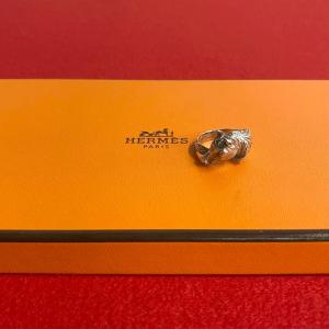 HERMES（エルメス） リング コロゾ サイズ:13号/54 スクエアリング