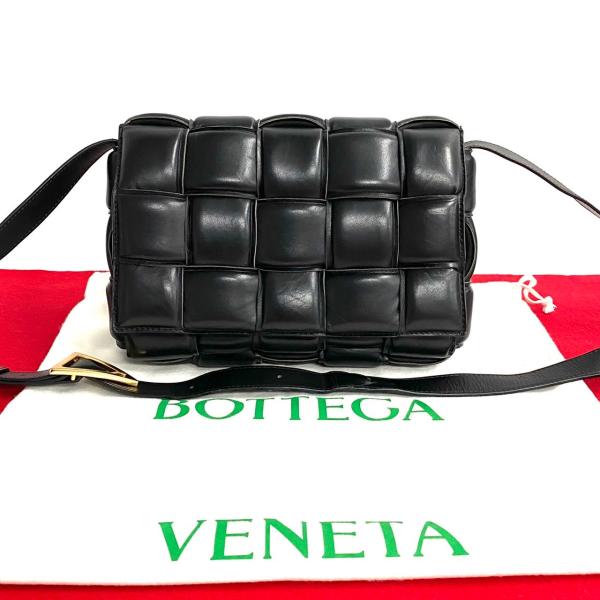 極 美品 希少品 BOTTEGA VENETA ボッテガヴェネタ パデット カセット レザー 本革 ...