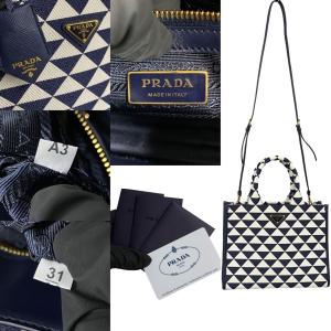 未使用保管品 箱 袋付 PRADA プラダ シ...の詳細画像3