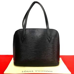 ルイヴィトン エピ ジェモ ノワール トートバッグ ショルダーバッグ LOUIS VUITTON ルイ ヴィトン エピ ジェモ トートバッグ M52452