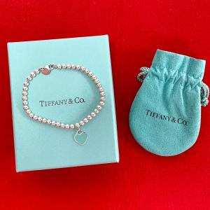 TIFFANY&Co ティファニー リターン トゥーハートボールチェーンブレス  