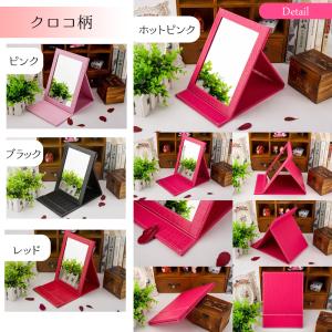 卓上ミラー 大型 化粧鏡 スタンドミラー テー...の詳細画像3