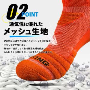 ランニングソックス 3足組 メンズ レディース...の詳細画像3