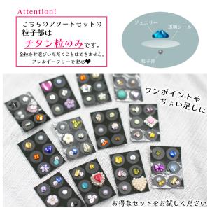 可愛い 耳つぼジュエリー ランダムアソート6粒...の詳細画像2