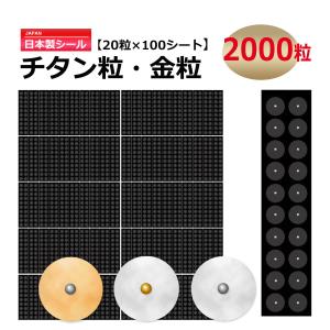 MAG RAIN マグレイン チタンビーズクリア 2000粒入(透明テープ