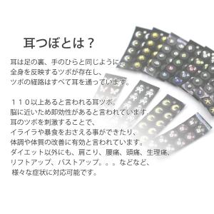 耳つぼジュエリー シルバーアソート 10粒 チ...の詳細画像5