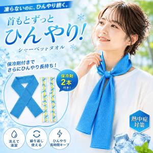 ゆうパケット対応4個迄 SEA BREEZE UVカットひんやりタオル クーラー